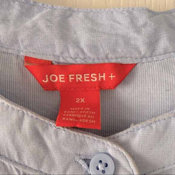 Denim long sleeve blouse - Picture 2 of 2